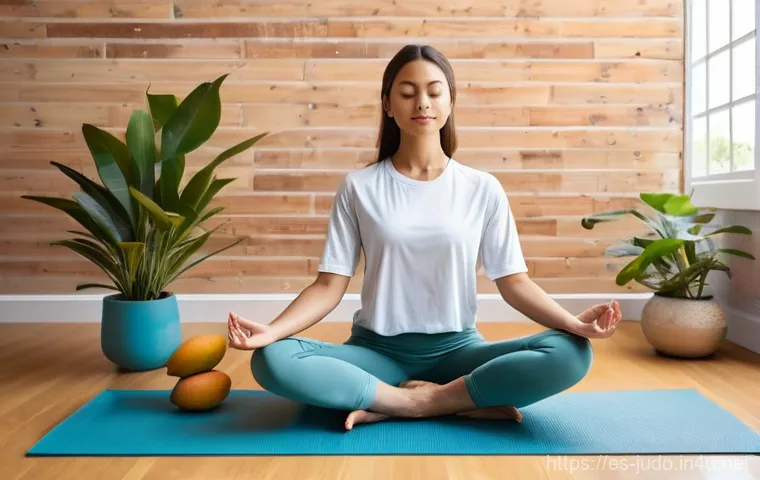 유도와 신체 유연성 극대화 - **Prompt 2: Dynamic Flexibility in Judo**
    "Two athletic judokas, a male and a female in their mi...