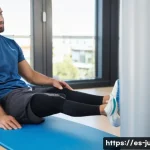 유도와 재활 치료의 관계 - **Prompt:** A diverse physical therapist, approximately 30-40 years old, with a warm and professiona...